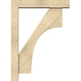 thumbnail image 3 of Ekena Millwork 6"W x 32"D x 44"H Westlake Block Rough Sawn Bracket w/ Offset Brace, Douglas Fir, 3 of 25
