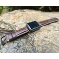 thumbnail image 6 of Leather Band Compatible with Apple Watch 41mm 40mm 38mm 42mm 44mm 45mm 49mm,Genuine Leather Replacement Band for Apple Watch ultra 8/7/6/5/4/3/2/1/SE Series, 6 of 8