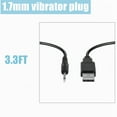 thumbnail image 2 of FITE ON 3ft Black USB Cable Cord Compatible for Rechargeable Adult Toys Vibrators Universal Charger, 2 of 4