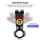 thumbnail image 4 of Motorcycle Bicycle Handlebar Fixture Phone Camera Mount Bracket Adapter & Monopod Stand For Insta 3, 4 of 4