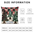 thumbnail image 5 of PHYHOO Christmas Pillow Covers Farmhouse Christmas Decorations Buffalo Plaid Throw Pillow Covers Winter Holiday Decor Xmas Cushion Case for Sofa, 5 of 5
