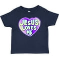 thumbnail image 3 of Inktastic Jesus Loves Me Boys or Girls Baby T-Shirt, 3 of 5