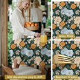 thumbnail image 4 of Pioneer Flower Floral Print Pattern Round Tablecloth 70"x70", Wrinkle Resistant Wipeable Table Cover for Kitchen Dining Room Picnic Patio and Party, 4 of 5