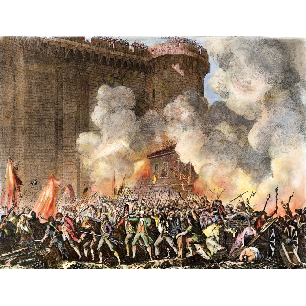 French Revolution 1789 Nthe Storming Of The Bastille 14 July 1789