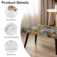 thumbnail image 7 of POLERO Wild Horse Dining Bench Covers, Stretch Cushion Covers Removable Washable Bench Slipcover, Animal Themed Rectangle Seat Protector for Dining Room, Living Room, Bedroom, Kitchen, 7 of 7