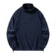 thumbnail image 4 of Kalauyu Mens Fuzzy Fleece Sweatshirt Quarter Zip Pullover Long Sleeve Winter Fall Outdoor Warm Outerwear, 4 of 5