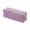 Purple, variant on Corduroy Pencil Case with Zipper, Small Corduroy Cosmetic Bag, Portable Pen Storage Pouch, Solid Color Pencil Pouch for Office Home Desk Travel