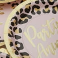 thumbnail image 5 of Cheetah Print Paper Plates for Party Animal Safari Birthday Supplies (7 In, 48 Pack), 5 of 6