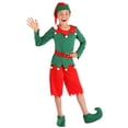 thumbnail image 1 of Boy's Santa's Helper Costume, 1 of 3