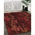 thumbnail image 3 of Ahgly Company Machine Washable Indoor Rectangle Transitional Red Area Rugs, 7' x 9', 3 of 7