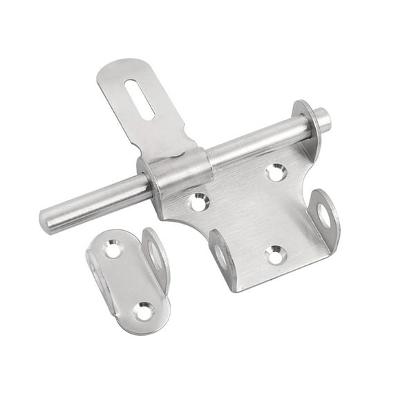 RENACLIPY 1Set Thickened Slide Lock Latch Below Surface Flush for Bedroom Door and Window Confined Areas