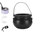 thumbnail image 7 of JikouIivo Halloween Party Mist Maker, Halloween Witch Cauldron Fog Maker with 12 LED Lights,Water Fountain Pond Fog Atomizer,Halloween Party Prop Decorations （LED Silver Atomization Head）, 7 of 7