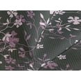thumbnail image 3 of Ambesonne Garden Scene Quilted Coverlet 3 Pcs, Spring Floral Art Boho, King Size, Mauve Rose Charcoal Grey, 3 of 4