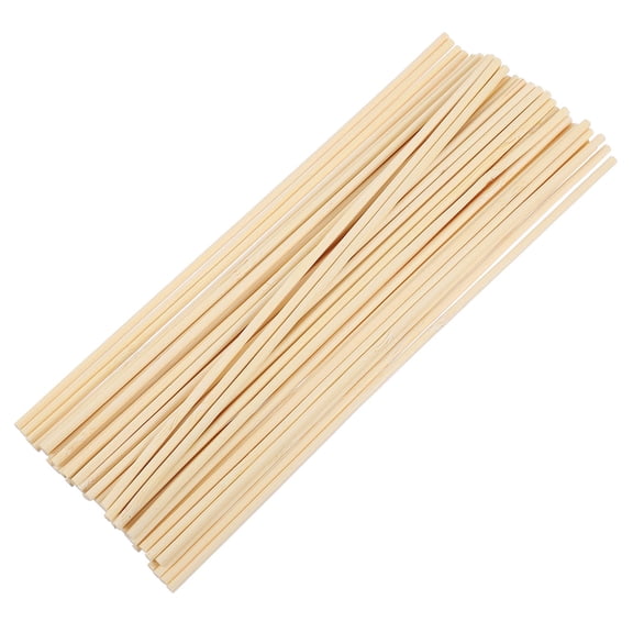 STRANDCHIC 200Pcs Bamboo Plant Stakes Natural Wood Supports for Plant Growth and DIY Floral Activities