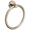 thumbnail image 2 of Ico Bath V67314 Lava 6-11/16" Wall Mounted Towel Ring - Nickel, 2 of 4