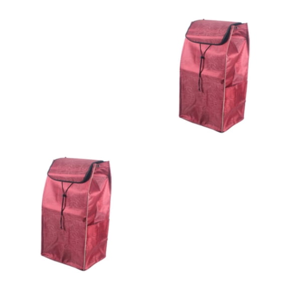 Injueey Bolsa de repuesto espaciosa y ecológica para carritos de compras Reemplazo de carrito de compras plegable Type1 NO1