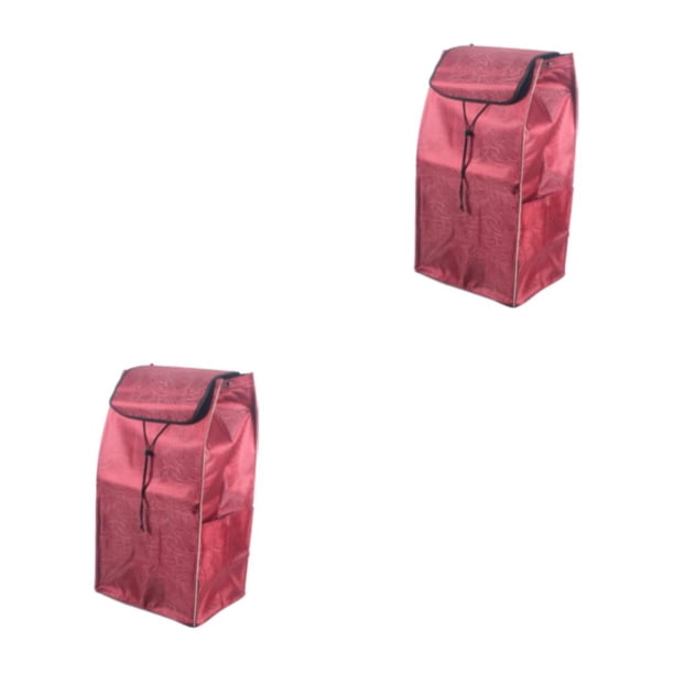 Injueey Bolsa de repuesto espaciosa y ecológica para carritos de compras Reemplazo de carrito de compras plegable Type1 NO1