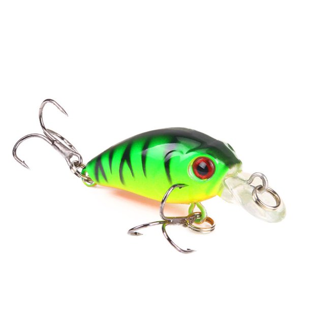 Soidarity 1 unidad de cebo Artificial de pesca de simulación de 4,5 cm, cebo en forma de pez, señuelo de pesca de simulación, cebo duro flotante, Pescar 2 Soidarity OD001272-02