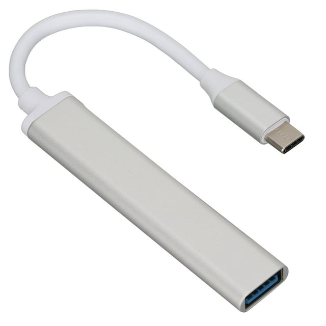 USB C Hub, 4 In 1 USB C Multi Port Adapter, High Speed USB C Hub Dongle, Portable USB Docking Station, Compatible For USB C Laptops And Other Type C Device
