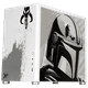 thumbnail image 2 of Gabinete Gamer XTREME PC GAMING Mandalorian Brown Edition Micro Torre Micro ATX USB-C Cristal Templado Blanco, 2 of 6