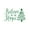 Green, variant on Vinyl Wall Art Decal - Believe In The Magic - 14" x 22" - Trendy Inspirational Christmas Holyday Season Cute Pine Tree Design Sticker For Kids Room Playroom Entry Way Door Living Room Office Decor