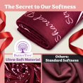 thumbnail image 5 of Gifts for Mom, Blanket for Mom Gifts, Christmas Gifts for Mom from Daughter, Banket for Mom, Mom Birthday Gifts, Gift for Mom from Son, Mom Blanket, Mom Gifts, 65" × 50" (Red), 5 of 5