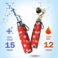 thumbnail image 2 of Christmas 29oz Stainless Steel Insulated Thermos with Tea Filter, 360° Printed Travel Bottle, Leakproof BPA-Free Flask with Anti-Slip Base, 304 Inner & 201 Outer, Vacuum Cup, 2 of 6