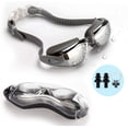 thumbnail image 1 of Lunettes de Natation, Anti-Fuite Anti-Buée Protection UV Triathlon avec Pinces Nasales, 1 of 7