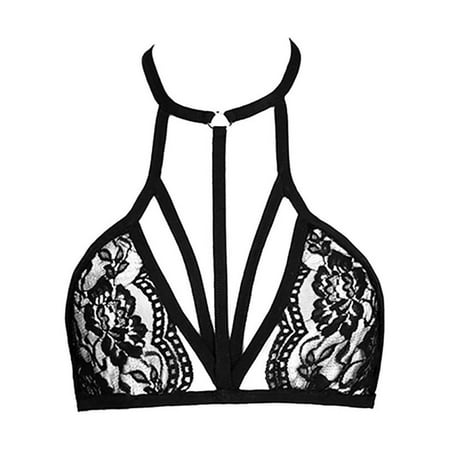 Upioiwer Black Lingerie Set For Women Exotic Lingerie Bra Bandage Women Up Corset Push Lace Underwear Paillette Sexy Shiner Lingerie Bride Lingerie Teddy Lingerie For Women Lace Lingerie For Women