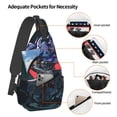 thumbnail image 4 of Valoranta Omen Sling Backpack Travel Hiking Chest Bag Daypack Multipurpose Crossbody Shoulder Bag, 4 of 9