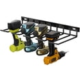 thumbnail image 3 of Heavy Duty Floating Power Tools Organizer Wall Mounted Storage Rack for Handheld & Power Tools Space Saving Drill Metal Tool Shelf for Home Garage Workshop, 3 of 10