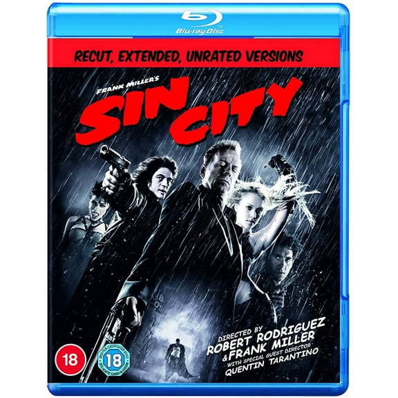 Sin City (Blu-ray) Benicio Del Toro Bruce Willis Powers Boothe Nick Stahl Brittany Murphy