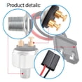 thumbnail image 3 of Interruptor de Luz de Freno Conector de Alambre de Coleta, Interruptor de Luz de Freno de Baja Presión Costuras 4012866 Enchable de Reemplación Fácil para rzr 800, 3 of 7