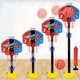 thumbnail image 2 of Aro de baloncesto para niños, altura ajustable de 1,7 a 3,7 pies, portería de baloncesto para interiores con bomba de balón, red de baloncesto, base, tubo inflable, para niños, niñas de 2, 3, 4 y 5, 2 of 7