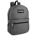 thumbnail image 2 of 24 pack Solid Color 17 inch Backpacks in Black, Navy Blue, Gray, Red ,Hunter Green, 2 of 6