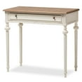 thumbnail image 1 of Bowery Hill Contemporary French Provincial Writing Desk in White, 1 of 8