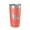 Coral, variant on Houghton Lake Map Tumbler Travel Mug Insulated Laser Engraved Coffee Cup Michigan 20 oz Navy Blue