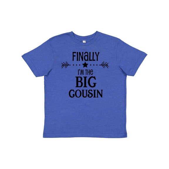 Inktastic Finally I'm the Big Cousin Youth T-Shirt