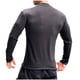 thumbnail image 3 of pstuiky camisa de manga larga para hombre, Suéter informal de moda para hombre, color liso, deportivo, manga larga, cuello redondo. camisetas de hombre xl, 3 of 4