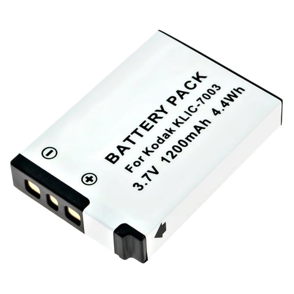 Batteries N Accessories BNA-WB-KLIC7003 Digital Camera Battery - li-ion, 3.7V, 1200 mAh, Ultra High Capacity Battery - Replacement for Kodak KLIC-7003 Battery