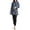Black, variant on Full Length Swimwear Long Sleeve Coverage With Hijab For Women Beach Attire