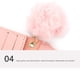 thumbnail image 5 of Monedero Likrtyny con solapa de PU Para mujer rosa, 5 of 7