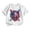 00-White#433, variant on Kiijoy Toddler Boys Graphic Baseball T-Shirt Casual Short Sleeve T Shirt Tee, Sizes 2-3