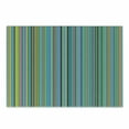 thumbnail image 1 of Abstract Cutting Board, Vertical Retro Style Thin Stripes Colorful Bands in Contrast Tones Line Art, Decorative Tempered Glass Cutting and Serving Board, Small Size, Multicolor, by Ambesonne, 1 of 1