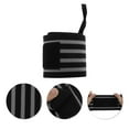 thumbnail image 3 of Unique Bargains 1 Pair Comfortable Wristbands 19.88"x3.35" Wristbands for Sport Black, 3 of 6