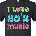 thumbnail image 4 of Inktastic I Love 80's Music T-Shirt, 4 of 5