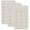 Beige 3x5, variant on 3 Hook Bra Extender 3 pack Non‑Stretch Lined Durable Set Multi Color Black Beige Ivory -CHIRRUPY CHIEF