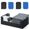 thumbnail image 4 of Xuanheng Card Deck Box Portable Collectible 2 Rows Standard Display Game Card Storage Blue Divider Gray, 4 of 8