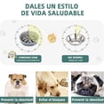 thumbnail image 4 of Cuencos Elevados EKEJLI Negro para Perros Medianos y Grandes Ajustables y Portátiles, 4 of 7