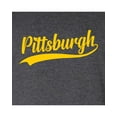 thumbnail image 4 of Go All Out City Of Pittsburgh Pennsylvania Pride Fashion Script T-Shirt Mens/Women/Youth, 4 of 5